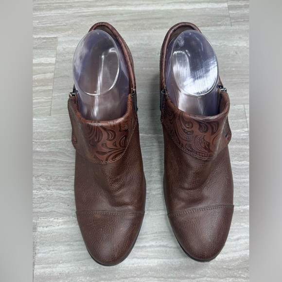 b.o.c. Rosamela Faux Leather Ankle Booties Womens Size 11 - Picture 3 of 10